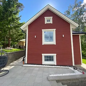 Charming In A Red House In Apartment